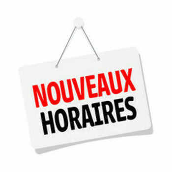 Nouveaux horaires 2023 de la mairie